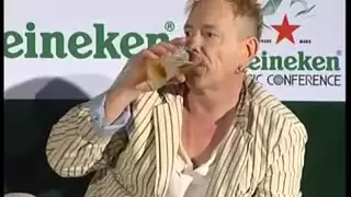 John Lydon in Israel - Heineken music conference 2010