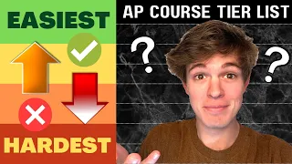 AP CLASS TIER LIST - HARDEST & EASIEST AP CLASSES TO TAKE (VALEDICTORIAN EXPERIENCE)