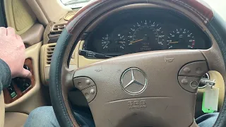 Beater special! 2001 Mercedes-Benz E320 Test Drive POV Walk around W210 SOLD $600!