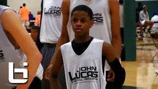 8th grader Chase Adams flashes Pure Point Guard skills at John Lucas Combine