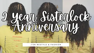 My Two Year Sisterlock Anniversary | Hair Update | Sustainable Hair