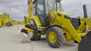 New Cat 420 XE Backhoe Loader – Walk-Around