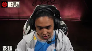 C9 BERSERKER FLASHES IN PLACE REACTION - C9 VS BLG | #msi