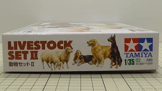 TAMIYA 1/35 LIVESTOCK SET Ⅱ Kit Review