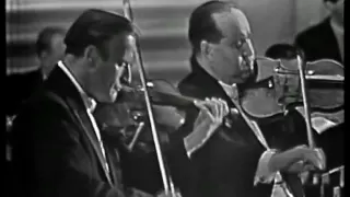 Yehudi Menuhin & David Oistrakh - Bach Double Violin Concerto in D minor - BWV 1043 - Vivace