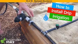 10 of 33 – Backyard Abundance – How to Install Drip Irrigation