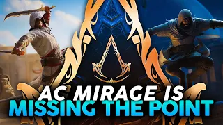 Assassin's Creed Mirage is Fundamentally Missing the Point, Here's Why