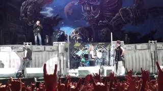 Iron Maiden, Ullevi Gothenburg 2011 Sweden, Running Free whole song and Speech