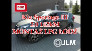 Kia Sportage III 2.0 142kM montaż LPG marki BRC od ARG Auto Gaz Łódź