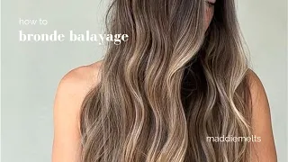 BRONDE BALAYAGE: Tutorial For Hairstylists