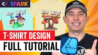 CF Spark (AI Tool) from Creative Fabrica +  Affinity Designer COMBO to Create T-Shirt Designs