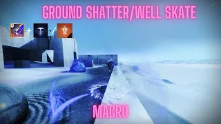 Destiny 2: New ground shatter/well skating tech for hunter and warlock macro