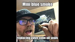 Mini valve stem oil seal replacement