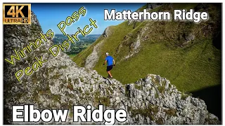 Solo Elbow Ridge, Matterhorn Ridge - Winnats pass Peak District