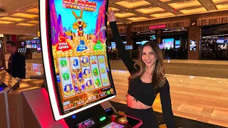 Buying Bonuses On The NEW Louie's Gold Xtra Cash Slot!!!🤗💰