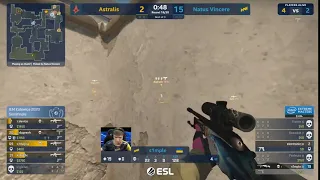 s1mple is smurfing at Katowice CSGO event