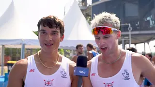 2022 World Rowing Under 19 & Under 23 Championships - winners' first reactions