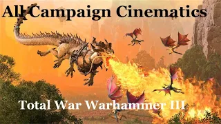 All Legendary Lords Cinematics | Total War Warhammer III