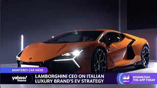 Why Lamborghini's first EV 'perfectly matches the DNA' of the brand: CEO Stephen Winkelmann