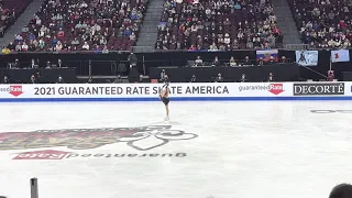 Alexandra Trusova 2021 Skate America free skate fancam - Александра Трусова пп