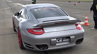 980HP Porsche 911 0 - 306 km/h Acceleration