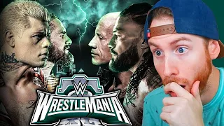 ROCK & ROMAN vs CODY & SETH - WWE WrestleMania 40 Night 1 Live Stream