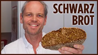 Vollkornbrot selber backen mit Sauerteig und ganzen Körnern