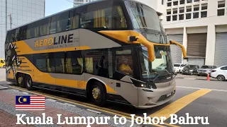 Kuala Lumpur to Johor Bahru Aeroline