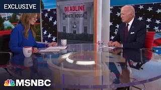 EXCLUSIVE: Watch President Biden's full interview with MSNBC's Nicolle Wallace