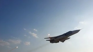 Su-24MR low pass