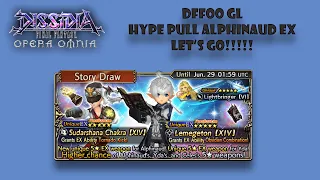 [DFFOO GL] HYPE SUMMON ALPHINAUD EX!!!!