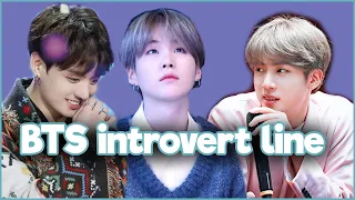 a guide to BTS' introvert line