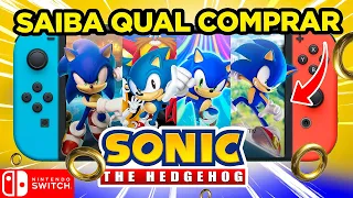 GUIA DEFINITIVO de SONIC no Nintendo Switch: Qual comprar? Qual começar? Opções baratas