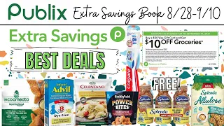 Publix Extra Savings Book BEST Deals 8/28-9/10 | FREE Splenda Shakes, Visa Gift Card Coupon