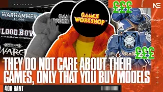 Games Workshop Do NOT WANT 40K Gaming in Their Stores - But Why? A 40K RANT.