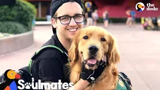 Dog Helps His Dad Feel At Home Through His Transition | The Dodo Soulmates