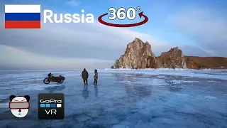 🥽 VR Tour |  Lake Baikal (Байкал) | Siberia, Russia 🇷🇺【GoPro VR Travel | 360 Video】