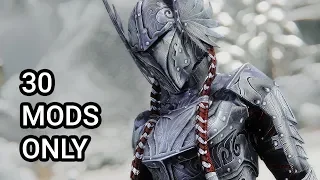 How To Vastly Transform Skyrim With Only 30 Mods - Lazy Mod List 2019