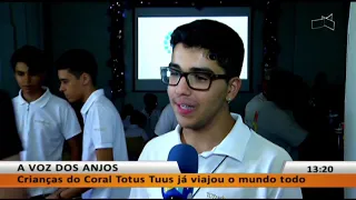 JL - Crianças do Coral Totus Tuus já viajou o mundo todo