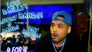 Drilly x Bando Ptz x Kay Hound x Leeky G Bando - 4 For 4 [REACTION] Bando x Lee Drilly Talking spicE