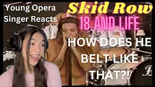 Young Opera Singer Reacts To Skid Row - 18 and Life