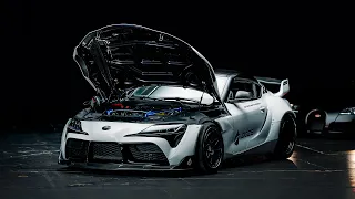 2jz 1000hp New Supra WIDEBODY | Doze White Can car project