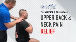 Chiropractor Friendswood | Upper Back And Neck Pain Relief