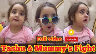 Tashu Aur Mummy’s Fight || Tashu Ki Baten || Full Video || #babytasha #funnyvideo #cutebaby