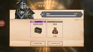 Getting Elder Chests from jobs in Elder Scrolls: Blades (Early Access) #Harr