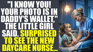 "I Know You! Daddy Has Your Pic In His Wallet," The Tot Exclaimed To The New Daycare Nurse...