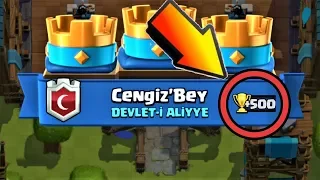 500 KUPA KAZANDIRAN TAKTİK !!! - Clash Royale