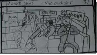 blunt force trauma trailer storyboard