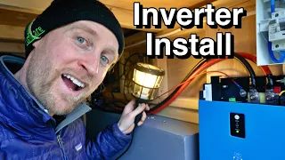 Mains Power from 12v Battery! | Victron Phoenix Inverter Install | Van Build Ep. 21