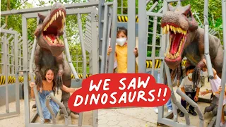 We saw DINOSAURS!!! Our adventure in Dinosaur Island || Andi Manzano Reyes